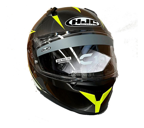 Casco Moto Hjc C10 Santo Brillante Ece22.06 Adultos