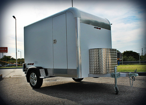 Alutrail Trailer 100% Aluminio Cerrado Para Carga