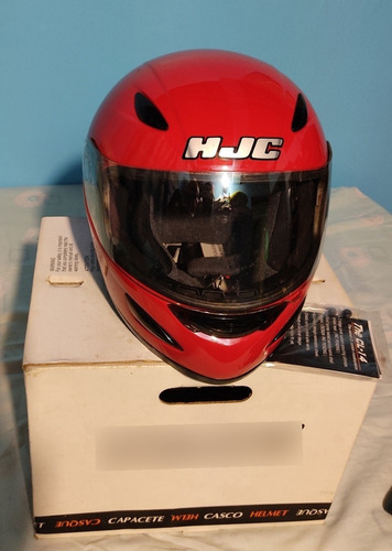 Casco Hjc Nuevo Talla Xl Color Rojo 