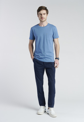 Polera Salamanca Azul Ss2025 New Man