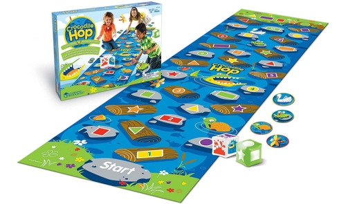 Learning Resources Juego Alfombra Tapete Cocodrilo Salta 3a+