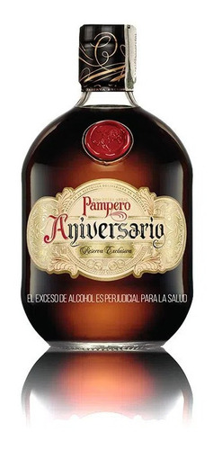 Ron Añejo Pampero Aniversario 700ml - mL a $278