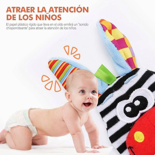 Hu Sonajas For Bebe Calcetines Juguete Estimulación