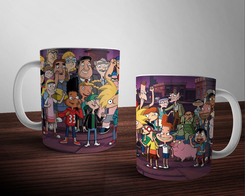 Plantillas Sublimación Para Taza Anime Retro Día Del Niño