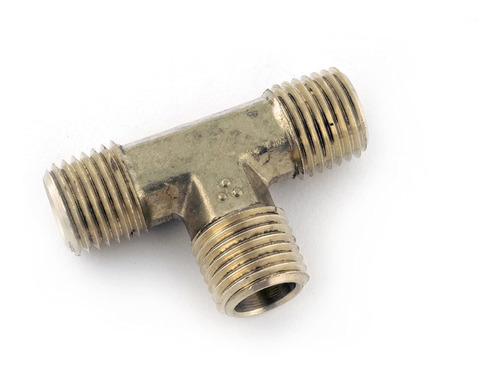   Brass Pipe Fitting, Forged Tee,  Npt Male X  Npt Male...