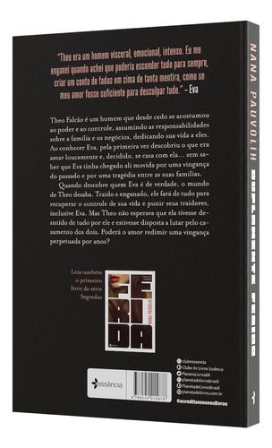 Duplamente Ferida: Segundo Livro Da Série Segredos, De Páuvoli, Nàna. Editorial Essência, Capa Mole Em Português, 2019