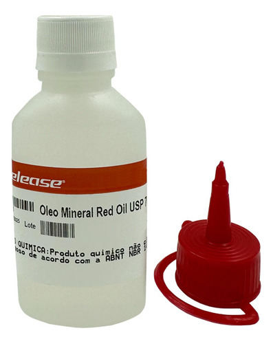 Oleo Mineral Red Oil Usp 70 P/ Tratamento Em Madeira 100 Ml