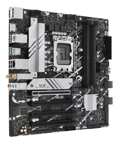 Tarjeta Madre Asus Prime B760m-a D4 1700 4x Ddr4 Usb Matx