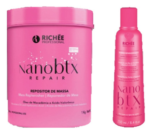 Nano Botox 1kg Y Shampoo Antiresiduos 250ml Richee
