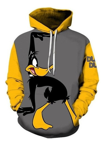 Sudadera Con Capucha Looney Tunes Wile E. Coyote Envío Grati