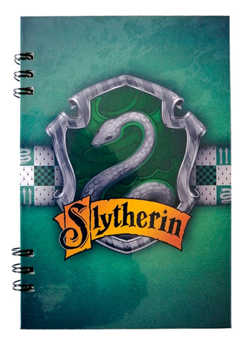 Libreta T2 -harry Potter- Slytherin - 2024 