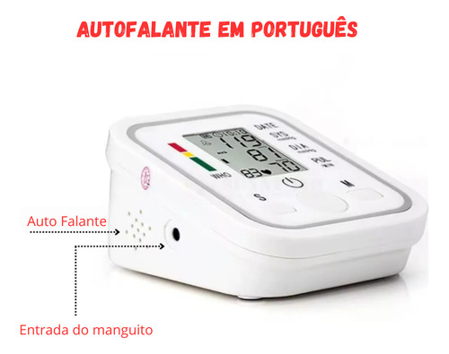 Medidor Pressão Arterial Digital Manual Aparelho Automático