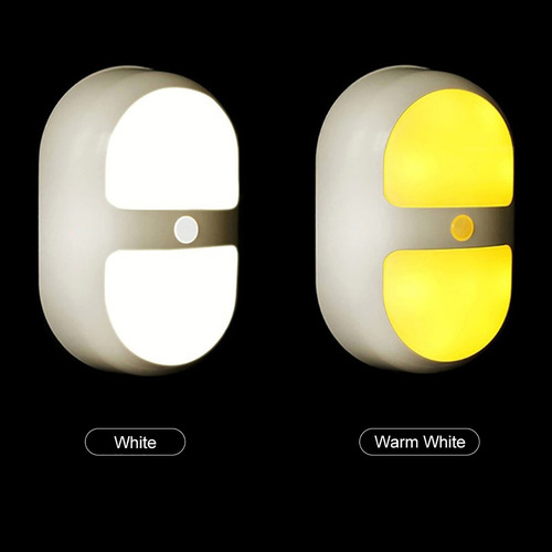 Mll Luz Nocturna Led Con Sensor De Movimiento For Pasillo,