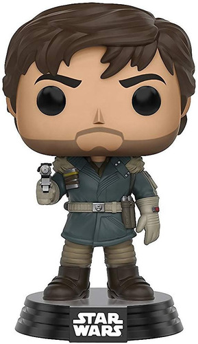 Muñeco Funko Pop Captain Cassian Andor Star Wars Colec Rdf1
