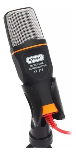 comprar Microfone Condensador Omnidirecional Pc Notebook Games Video