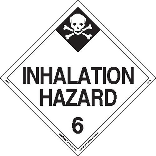 Labelmaster Z Pl29 Inhalation Hazard Hazmat Placard