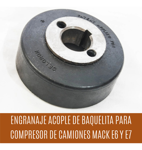 Acople Engranaje Baquelita Gandola Mack R600 Rd400 Compresor