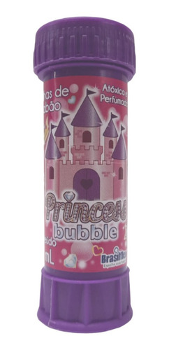 Bolhinha De Sabão Festa Princess Bubbles 60ml - Brasilflex