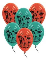 Comprar Globos 12 Pulgadas Moana X 6 U Disney Color Moana 2 Moana 2