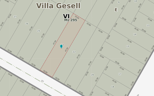 Venta Terreno / Lote Mar Azul