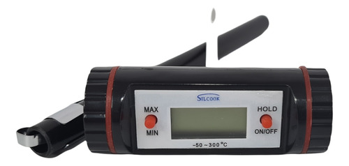 Termometro Digital Silcook -50 A 300 °c Sonda Acero Carnes V.c