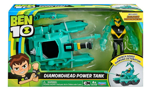 Ben1 10-vehiculo Con Lanzador + Figura Articulada - 2 Surtid