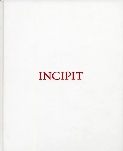 Livro - Incipit