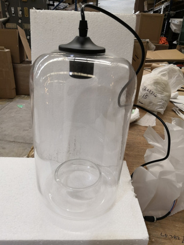 Imagen 1 de 1 de Lámpara Colgante De Cristal Don Led