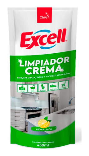 Excell Limpiador Crema Doypack 450ml