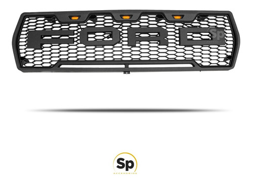 Imagen 2 de 7 de Parrilla Tipo Raptor Ford Lobo F150 1978-79 Con Led
