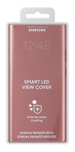 Funda Samsung Led View Cover Para Galaxy Note 20 Ultra 