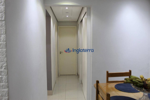 Apartamento Com 3 Dormitórios À Venda, 64 M² Por R$ 240.000 - Vitória Régia - Londrina/pr - Ap0927