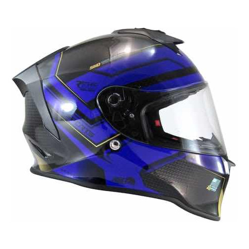 Casco Integral X Sports V151 Bright Negro Y Violeta Mate