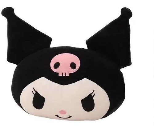 Almohada Kawaii De Peluche Kuromi De Sanrio