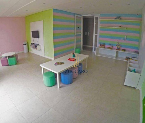 Condomínio Due Bosque Maia - Apartamento Com 2 Dormitórios, Sacada Gourmet E 02 Vagas À Venda, 59 M² Por R$ 380.000 - Picanco - Guarulhos/sp - Ap16031
