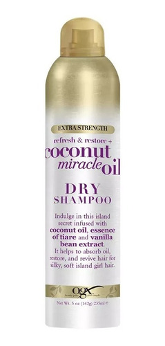 Ogx Coconut Miracle Oil Dry Shampoo 5oz  237ml