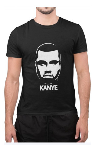 Polera Unisex Kanye West Musica Rack Rostro Estampado