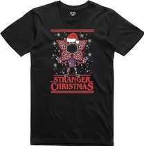 Comprar Playera T-shirt Stranger Things Demogorgon Navidad 