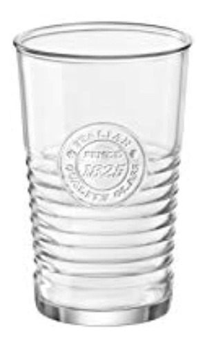 Bormioli Rocco Officina1825 Cooler Glass, Juego De 4, 4 Unid