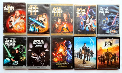 Colecao Star Wars Dvd - Discos Originais