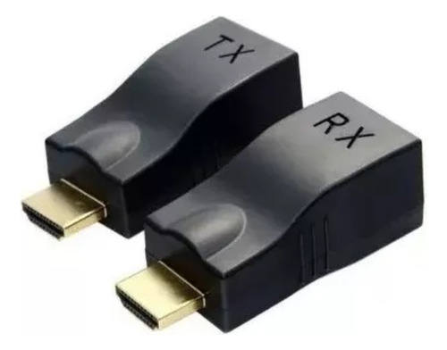 Extensor Conversor Hdmi Via 1 Cabo Rede Rj45 4k 30m Cat5e/6
