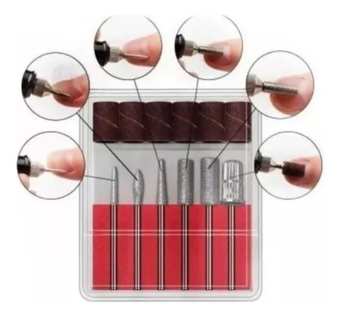 Kit Lixadeira Elétrica Motor Porquinho + Cabine Sun 5 Unhas Branco