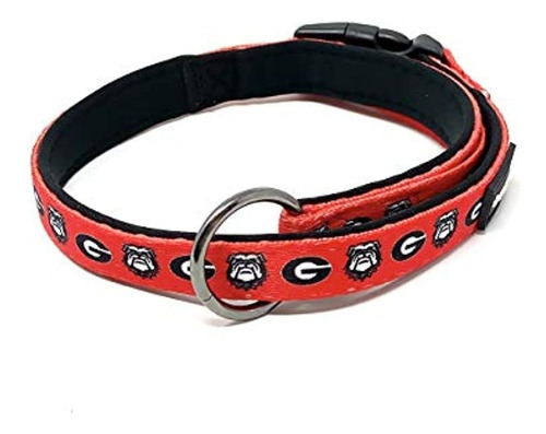 Instapettags Georgia Bulldogs Collares Y Correas De Nailon A