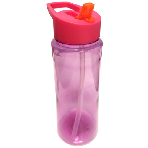 Imagen 1 de 6 de Botella Deportiva Plastica Con Pico Rebatible Agua Sport