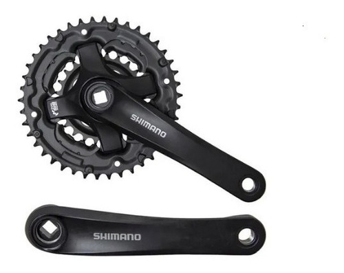 Triplato Shimano Fc-ty301 48/38/28 170 Mm Negro