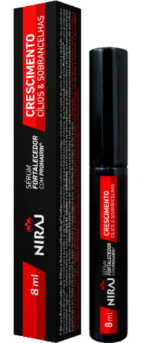 Sérum Fortalecedor Crescimento Cílios Sobrancelha Niraj 8ml
