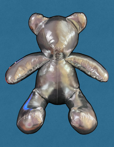 Oso De Peluche Frog Shiny Glow