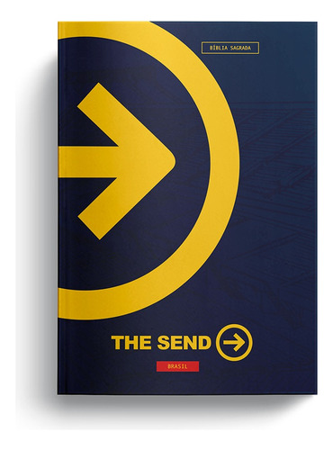 Bíblia The Send - Stadium, de Quatro Ventos. Editora Quatro Ventos Ltda, capa dura em português, 2020