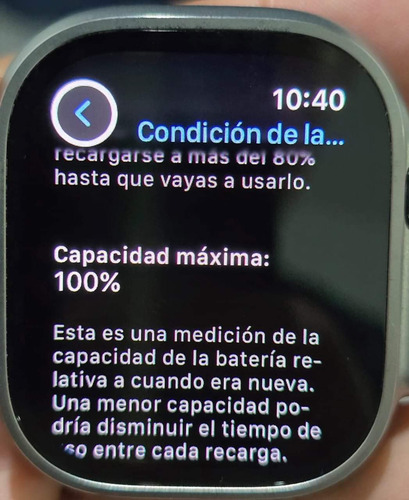 Apple Watch Ultra 2 - Gps + Cel - 49 Mm - Trail Loop Gris M (Usado)