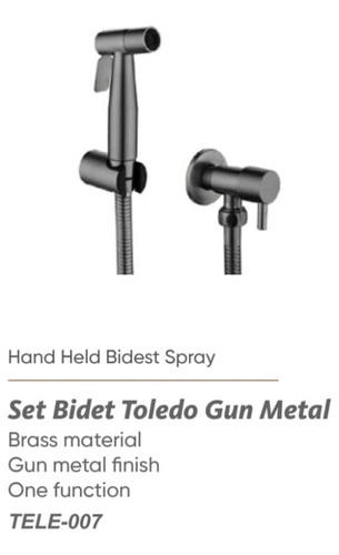 Eup Ducha Teléfono Bidet Toledo Gun Metal Tele-007